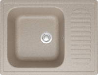Мойка кухонная Domaci Болонья М-15-004 песочная Мойка кухонная Domaci Болонья М-15-004 песочная