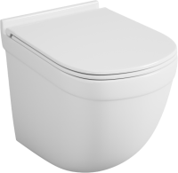 Комплект Унитаз подвесной Owl 1975 Eld TOWLT190101 безободковый + Инсталляция TECE Base 9400413 4 в 1 с кнопкой смыва