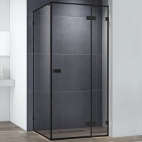 Душевой уголок Cezares Bellagio BELLAGIO-A-1-100-C-NERO 100х100, черный