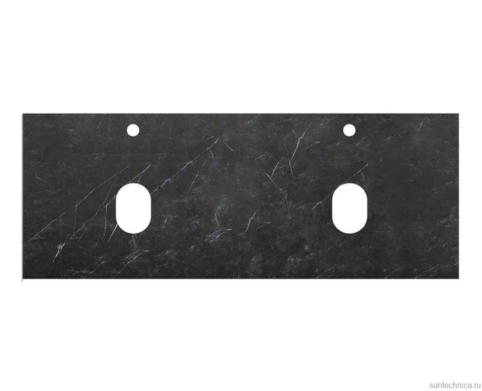 Тумба с раковиной BelBagno Kraft 120 со столешницей, для двоих, 4 ящика, cemento grigio