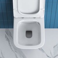 Комплект Унитаз подвесной BelBagno Marmi + Крышка BB052SC с микролифтом + Инсталляция Geberit Duofix Delta 458.149.21.1 с кнопкой смыва, хром + Звукоизоляция