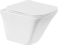 Комплект Унитаз подвесной BelBagno Marmi + Крышка BB052SC с микролифтом + Инсталляция Geberit Duofix Delta 458.149.21.1 с кнопкой смыва, хром + Звукоизоляция