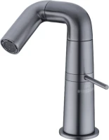 Смеситель для раковины Haiba HB10813-3 пепельный Смеситель для раковины Haiba HB10813-3 пепельный