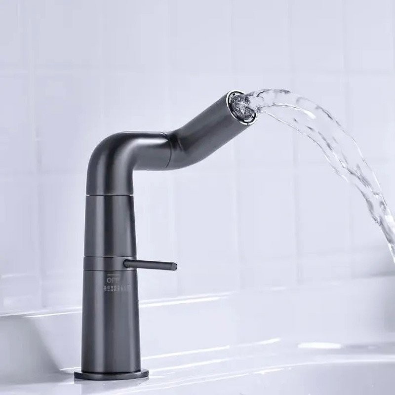 Смеситель для раковины Haiba HB10813-3 пепельный
