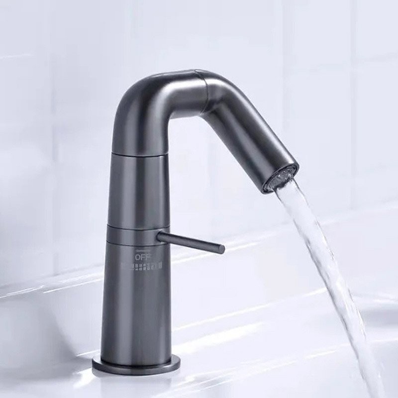 Смеситель для раковины Haiba HB10813-3 пепельный