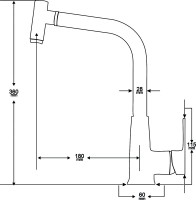 Комплект Мойка Zorg Inox R 7444 + Смеситель MEGA Life MG-TK09 хром