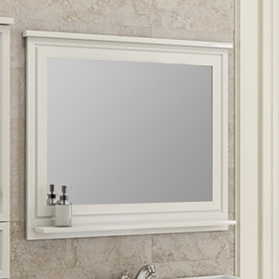 Зеркало Comforty Феррара 100 с полкой