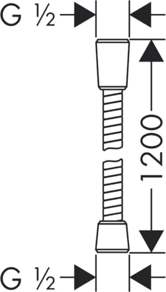 Душевой шланг Lemark Turn-Free LE8022S-Black 120 см