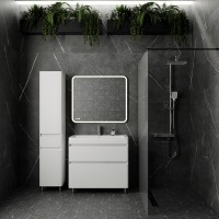 Мебель для ванной комнаты Style Line Атлантика 90 Люкс Plus, напольная, антискрейч