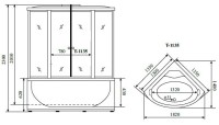 Душевой бокс Timo Standart T-1135