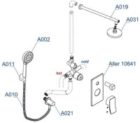 Душевой комплект Wasserkraft A14131