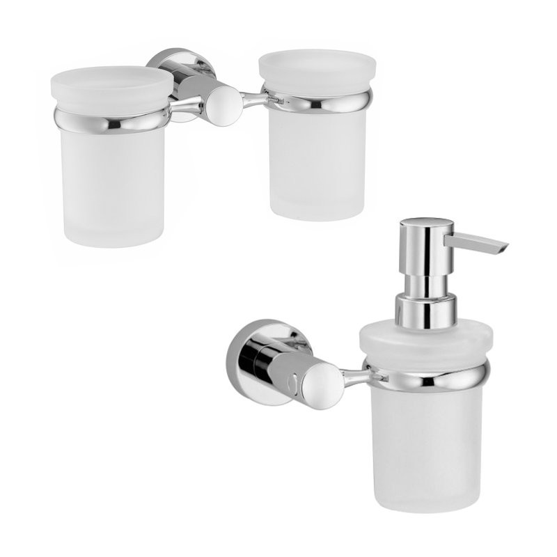 Набор Стакан Wasserkraft Donau K-9428D + Дозатор K-9499