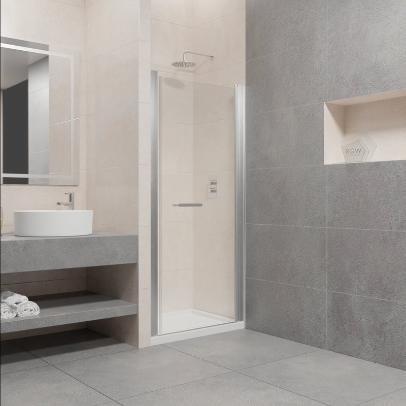 Душевая дверь в нишу RGW Passage PA-03 (770-785)х1850 профиль хром