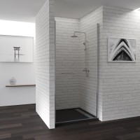 Душевая дверь в нишу RGW Passage PA-03 (770-785)х1850 профиль хром