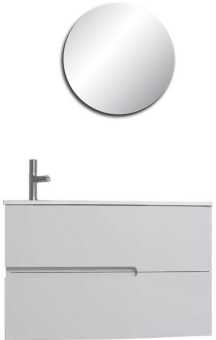 Мебель для ванной Jacob Delafon Nona 80 L глянцевый белый
