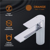 Смеситель для раковины Orange Berni M09-021cr хром