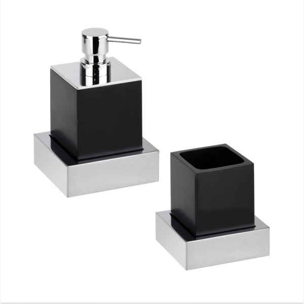 Набор Стакан Bemeta Gamma 145411012 + Дозатор 145409012