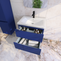 Тумба под раковину без столешницы Caprigo Forte 65 подвесная, океания