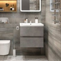 Тумба с раковиной Art&Max Techno 60 айс какао Тумба с раковиной Art&Max Techno 60 айс какао