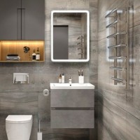 Тумба с раковиной Art&Max Techno 60 айс какао Тумба с раковиной Art&Max Techno 60 айс какао