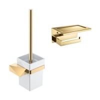 Набор Держатель Boheme New Venturo 10311-G + Ершик 10319-G