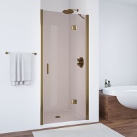 Душевая дверь в нишу Vegas Glass AFP TUR NOVO h1890 100 05 05 R профиль бронза, стекло бронза