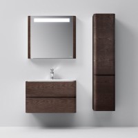 Шкаф-пенал для ванной AM.PM Sensation 40 R табачный дуб Шкаф-пенал для ванной AM.PM Sensation 40 R табачный дуб