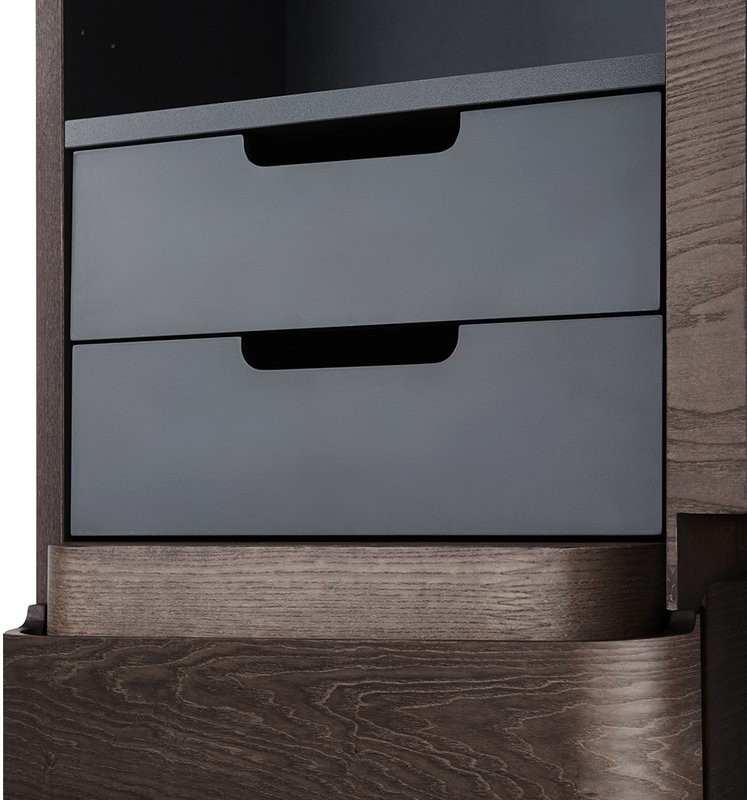 Шкаф-пенал для ванной AM.PM Sensation 40 R табачный дуб