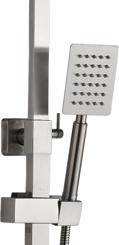 Душевая стойка Haiba HB24815 сталь
