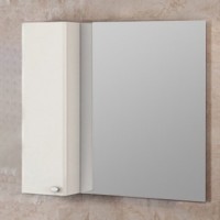 Зеркало Comforty Неаполь 100 белый глянец