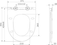 Комплект Унитаз подвесной AM.PM Awe + Крышка C117853WH с микролифтом, петли хром + Инсталляция Grohe Rapid SL 38772001 3 в 1 с кнопкой смыва + Звукоизоляция
