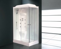 Душевая кабина Royal Bath HP RB 8120HP7-WT-L с низким поддоном, с сиденьем