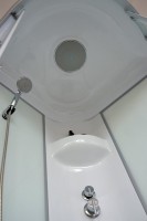 Душевая кабина Royal Bath HP RB 8120HP7-WT-L с низким поддоном, с сиденьем