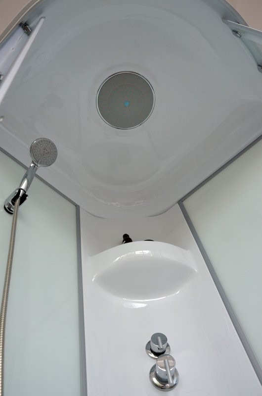 Душевая кабина Royal Bath HP RB 8120HP7-WT-L с низким поддоном, с сиденьем