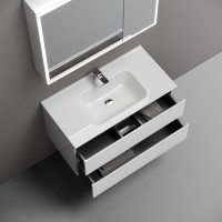 Тумба под раковину Sancos подвесная Folk 2я цв. Bianco FL90W Тумба под раковину Sancos подвесная Folk 2я цв. Bianco FL90W