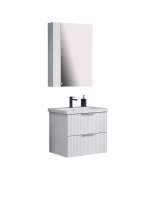 Мебель для ванной комнаты Comforty Лима 60П2 подвесная, матовая белая