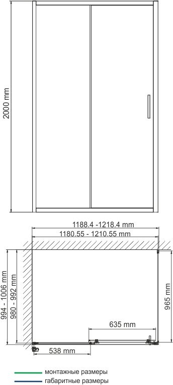 Душевой уголок Wasserkraft Main 41S10