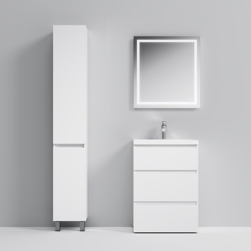 Мебель для ванной комнаты AM.PM Gem S 60 напольная + F90A02100 + A9034200 + A9034300 + A9035600