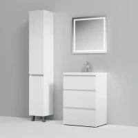 Мебель для ванной комнаты AM.PM Gem S 60 напольная + F90A02100 + A9034200 + A9034300 + A9035600 Мебель для ванной комнаты AM.PM Gem S 60 напольная + F90A02100 + A9034200 + A9034300 + A9035600