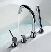 Смеситель на борт ванны AQUATEK Европа AQ1348CR хром