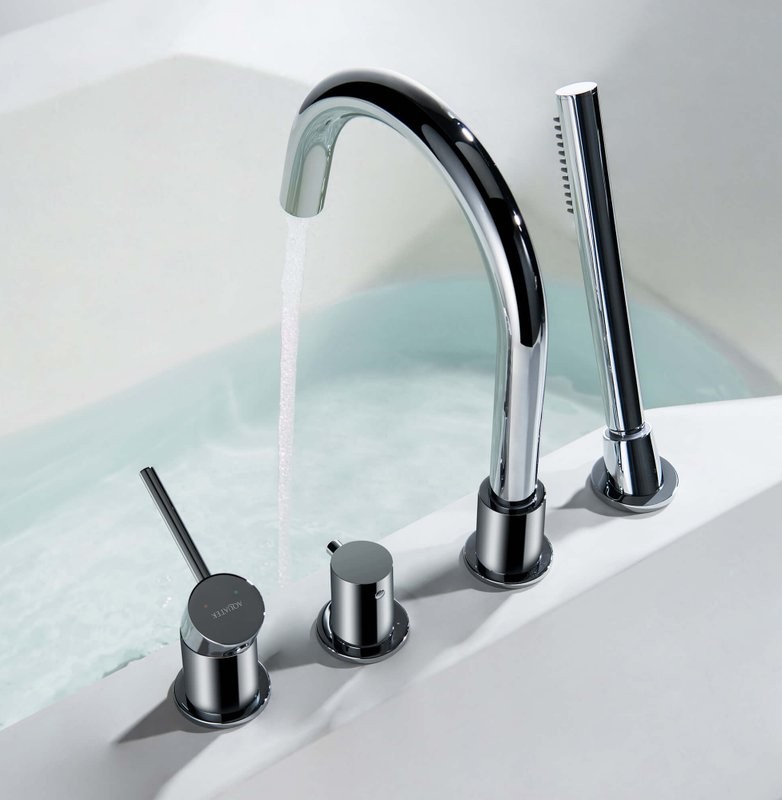 Смеситель на борт ванны AQUATEK Европа AQ1348CR хром
