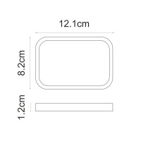 Мыльница Wasserkraft Paar K-4229 черная
