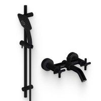 Душевой комплект Смеситель Damixa RedBlu Neo Classic 241000000 + Гарнитур Galaxy