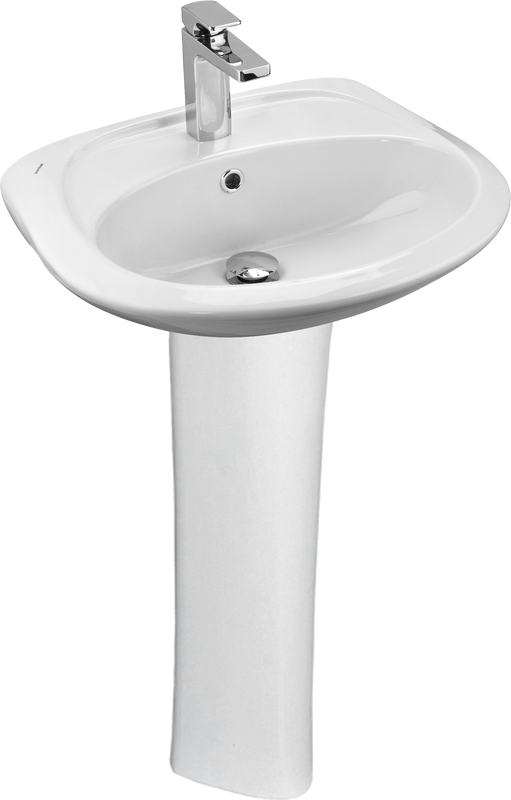 Раковина Santek Бриз 1WH110460 55 с пьедесталом