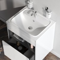 Мебель для ванной комнаты AM.PM Func 60 белый глянец Мебель для ванной комнаты AM.PM Func 60 белый глянец