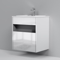 Мебель для ванной комнаты AM.PM Func 60 белый глянец Мебель для ванной комнаты AM.PM Func 60 белый глянец