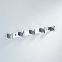 Крючки для ванной и кухни / планка с 5 крючками Shevanik SG5751, хром Крючки для ванной и кухни / планка с 5 крючками Shevanik SG5751, хром