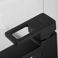 Смеситель для раковины Shevanik S8271H с гигиеническим душем, черный