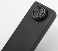 Смеситель для раковины Shevanik S8271H с гигиеническим душем, черный