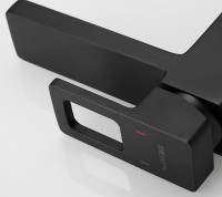 Смеситель для раковины Shevanik S8271H с гигиеническим душем, черный